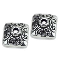 Kaplík biuterní zdobený 10x10 mm Starostíbro-KAPL052-K1826