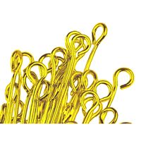 Ketlovací jehly ZLATÁ 30 mm 15 ks