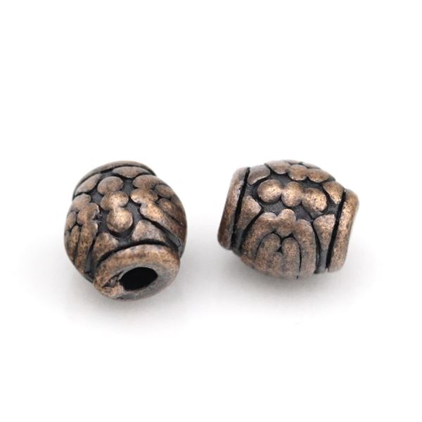 Kor�lky kovov� Starom�� 6 x 5 mm (otvor 1,5 mm)