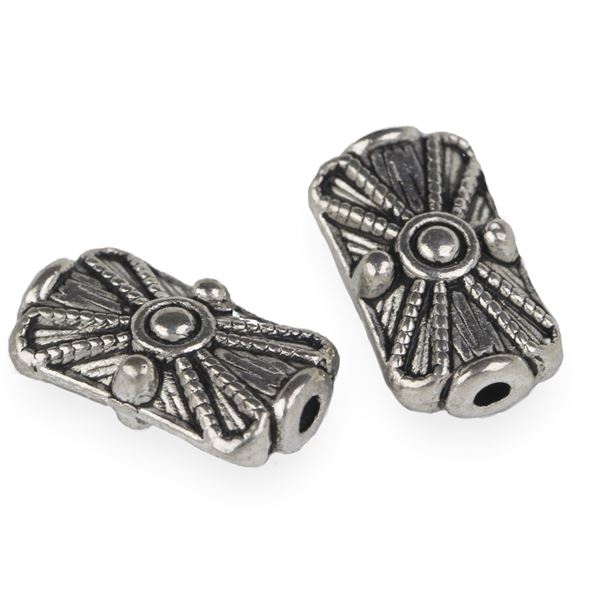 Kovov� kor�lky 15 x 9 x 4 mm (otvor 1,2 mm)