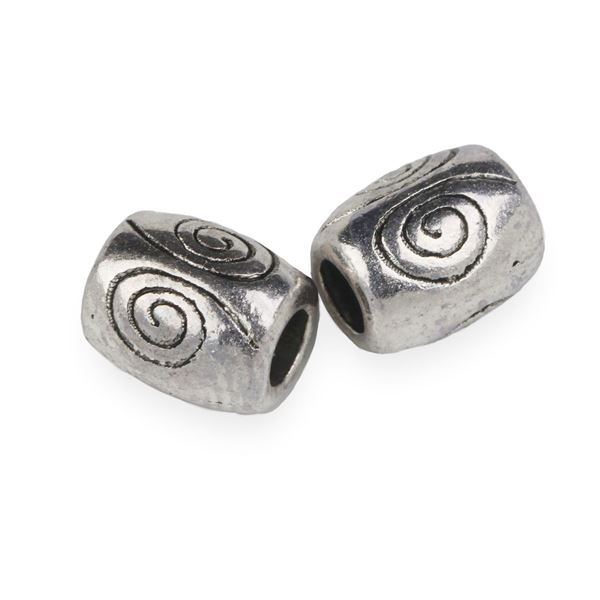 Kovov� kor�lky 7 x 6 mm (otvor 3 mm)