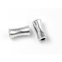 Kovové korálky 12 x 6 mm (otvor 3 mm)