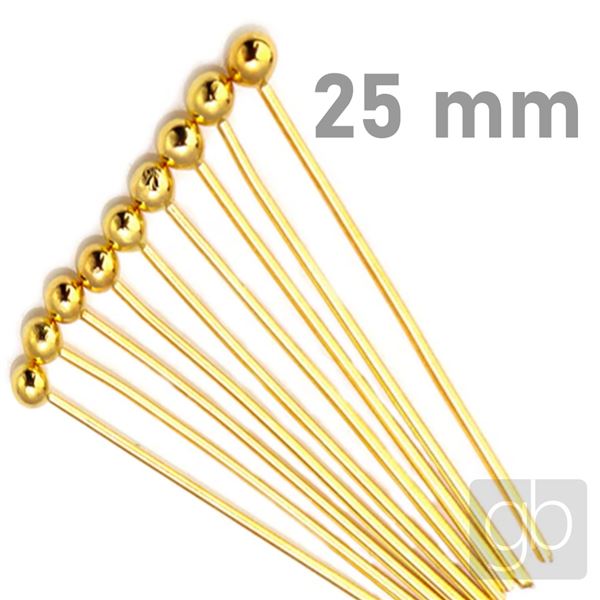 Ozdobn ketlovac nt ZLAT 25 mm 10 ks