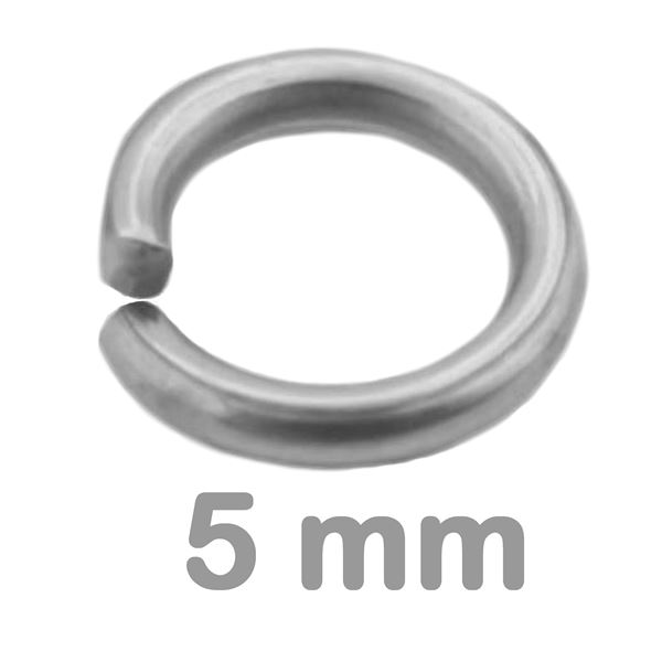 Krouek spojovac jednoduch PLATINA 5 mm 10 ks