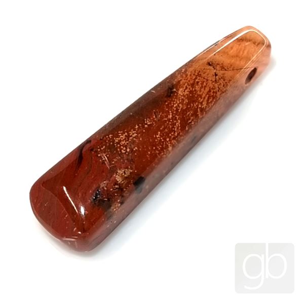 Jaspis brekciov� - vrtan� 36 x 9,7 mm MI005