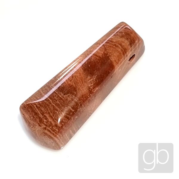  Jaspis brekciov� - vrtan� 29 x 10,6 mm MI017