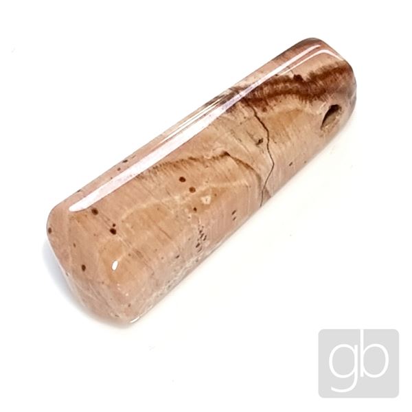  Jaspis brekciov� - vrtan� 29 x 10 mm MI019