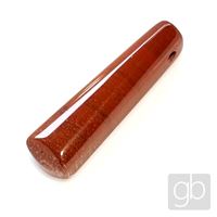 Jaspis brekciový - vrtaný 35,7 x 9,8 mm MI034