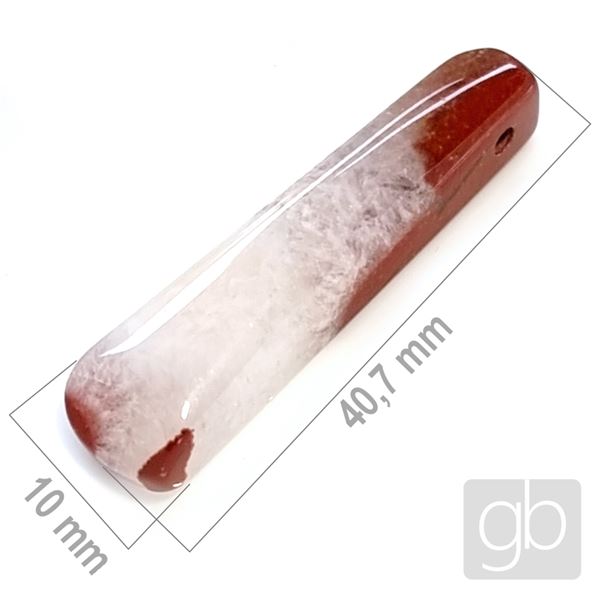 Jaspis brekciov� - vrtan� 40,7 x 10 mm MI035