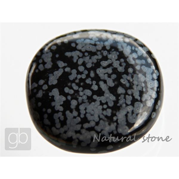 Obsidian obl��kov� - placka (37,5x36,5x10,9 mm)