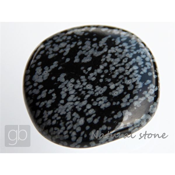 Obsidian oblkov - placka (38,1x37,1x10,1 mm) 