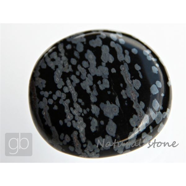Obsidian oblkov - placka (37,7x37,3x11,2 mm) 