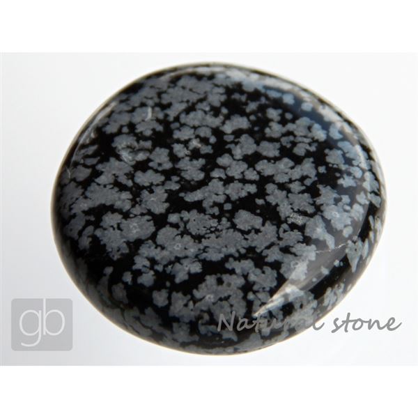 Obsidian oblkov - placka (38x37,7x11,5mm)  