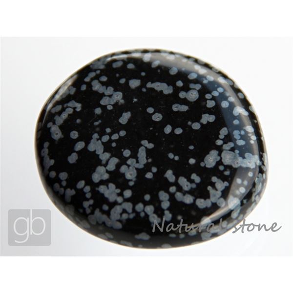 Obsidian oblkov - placka (40,5x38,5x10,7 mm)   