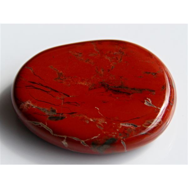 Jaspis červený Placka (42x32x9,5 mm)     