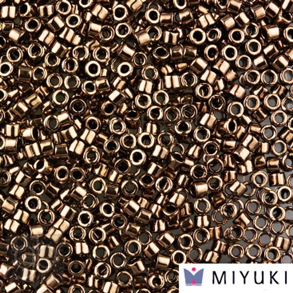 MIYUKI DELICA 15/0 METALLCS LT BRONZE 22L 5 g