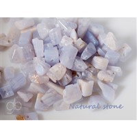 Chalcedon zlomky vrtané 20 g
