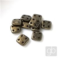 CzechMates QuadraTile 6 x 6 mm Hn�dá 10 ks