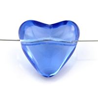 SRDCEmakané korálky 22X20 mm-Modrá-MP00003