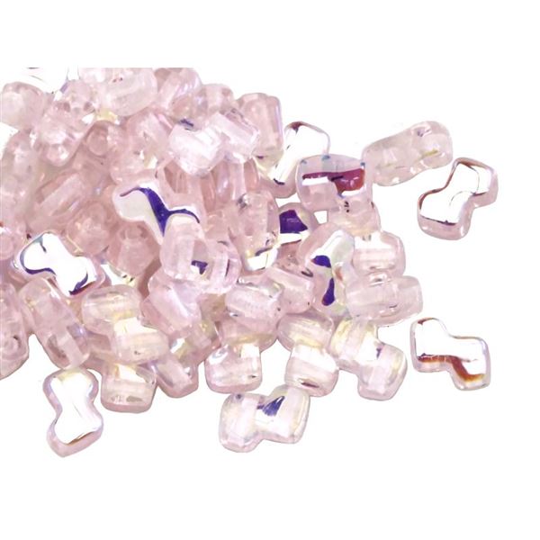 ZET BEADS dvoud�rkov� kor�lky 5x6 mm Modr� (70110/28701)