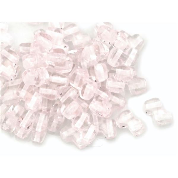 ZET BEADS dvoud�rkov� kor�lky 5x6 mm R��ov� (70110)
