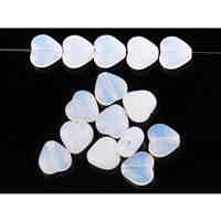 SRDCEkorálky 6x6 mm Bílá (01000) 