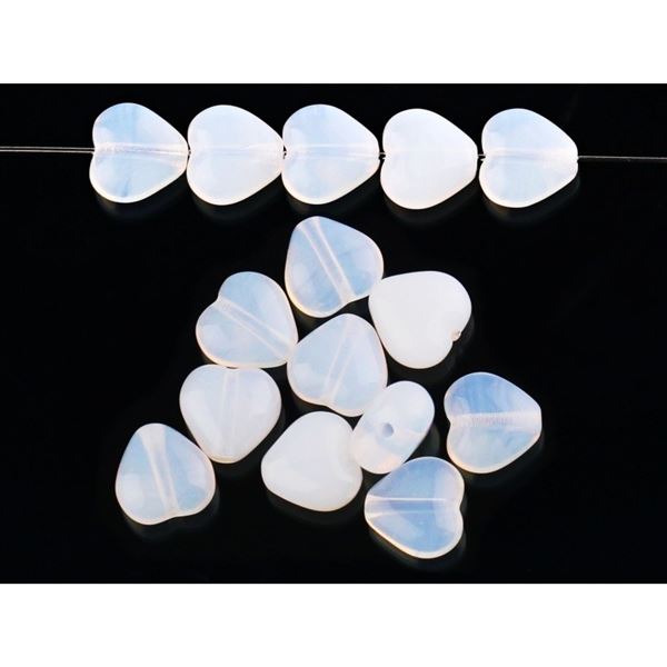 SRDCEkor�lky 6x6 mm B�l� (01000) 