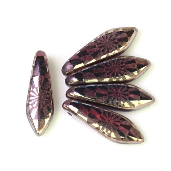 Kor�lky Laser Tatoo JAZ��KY Fialov� MPL064