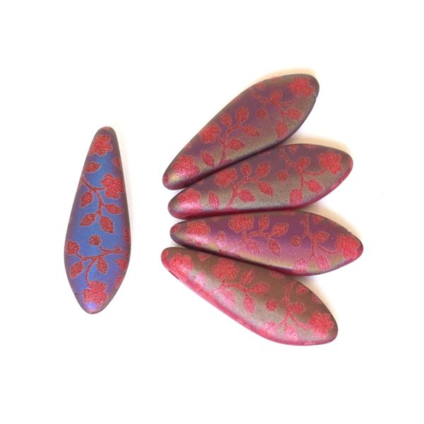 Kor�lky Laser Tatoo JAZ��KY �erven� MPL159