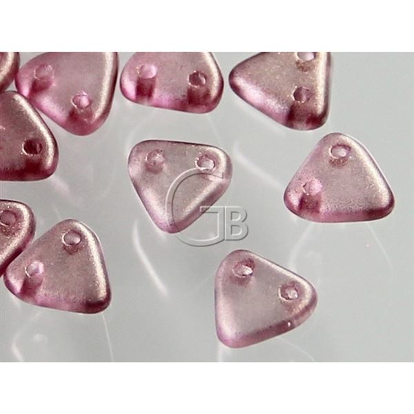 Kor�lky Ma�kan� perle Sklo Triangl R��ov� MP_507