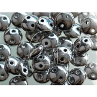 oka EXCLUSIVE dvoudírková 6 mm 20 ks  Stíbrná MP_524