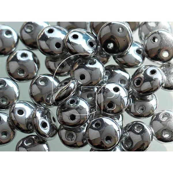 �o�ka EXCLUSIVE dvoud�rkov� 6 mm 20 ks  St��brn� MP_524