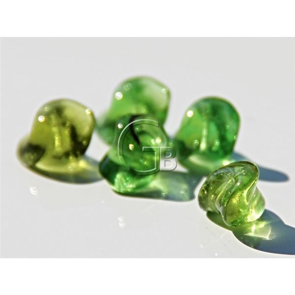 Vlnka Zelen 13 x 9 mm MP_57