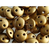 oka EXCLUSIVE dvoudírková 6 mm 40 ks Zlatá (K0172JT)