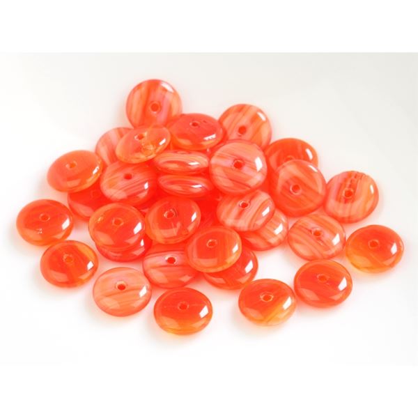 �o�ka NEON Kor�lky ma�kan� 8mm Oran�ov� 10g