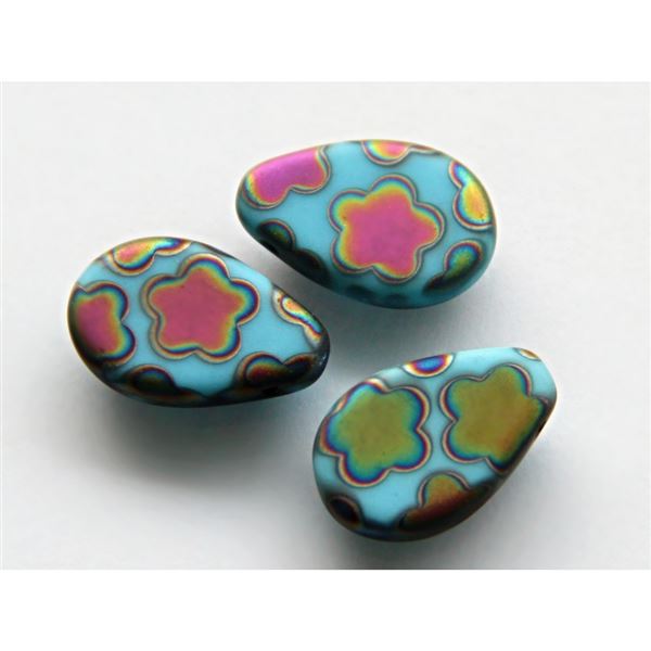 Ma�kan� perle Vitrial Modr� MP_807