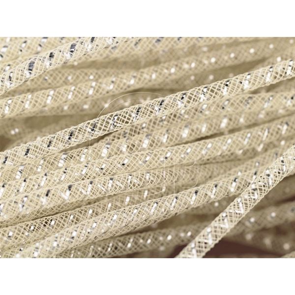 Pru�n� n�vlekov� s�ka MESH TUBING 4 mm B�ov� K1418