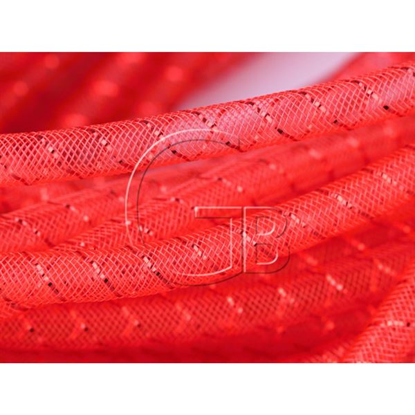 Pru�n� n�vlekov� s�ka MESH TUBING 8 mm �erven� K1413