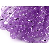 Pru�ná návleková sí�ka MESH TUBING 8 mm Fialová K2434