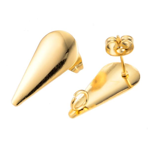 Nunice puzety Chirurgick ocel 20x9 mm Zlat