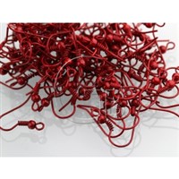 Afroháek náunice barevné ervená