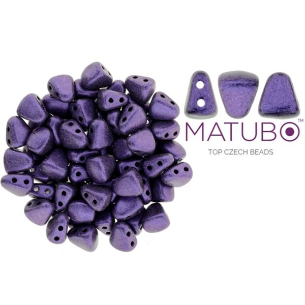 MATUBO NIB-BIT� 6 x 5 mm Fialov� MATT (23980-79021)