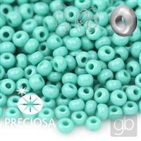 Preciosa CHARLOTTE 11/0 2,1 mm Tyrkysová 63130 20 g