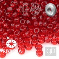 Preciosa CHARLOTTE 11/0 2,1 mm ervená 90090 20 g