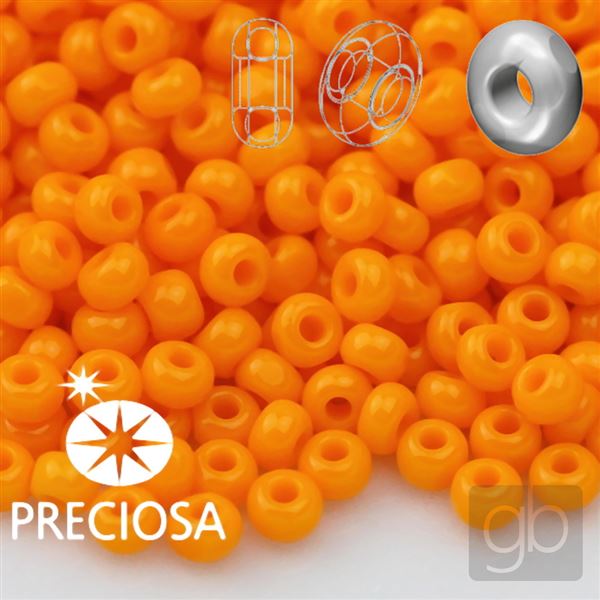 Preciosa CHARLOTTE 11/0 2,1 mm Oranov 93110 20 g