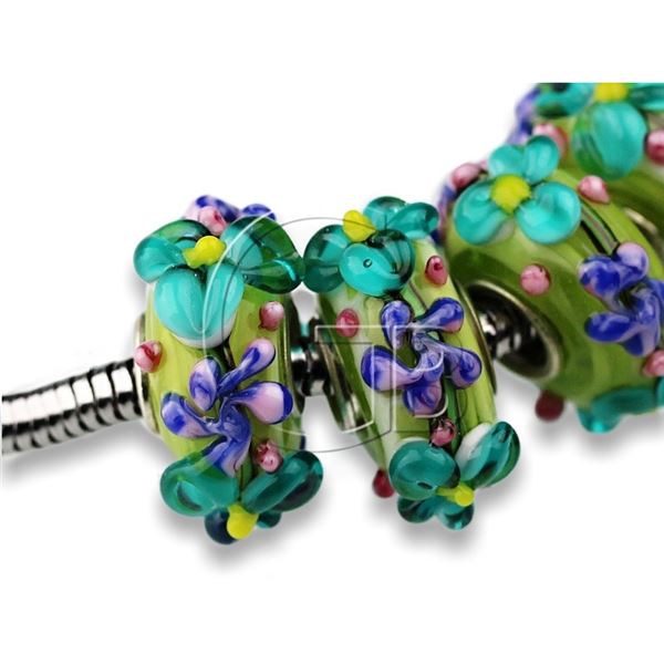 Vinut� kor�lky otvor 6 mm Zelen� PDR2