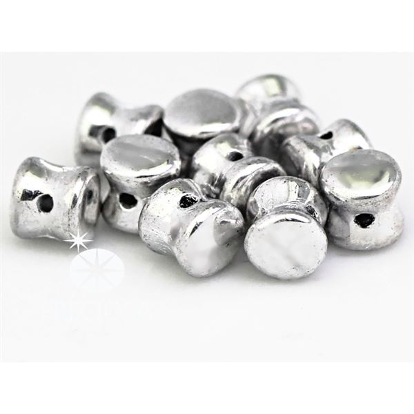 Preciosa kor�lky PELLET 24 ks St��brn� (00030-27000) PEL004