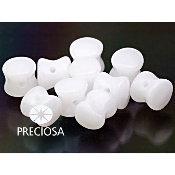 Preciosa kor�lky PELLET - 24 ks-  B�l�  (02010) PEL063