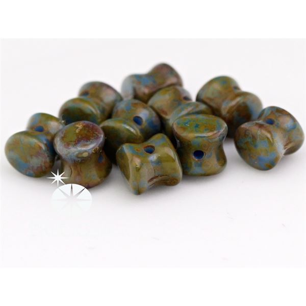 Preciosa kor�lky PELLET 24 ks Zelen� (33100-86805) PEL095