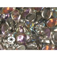 Preciosa PIP korálky 5x7 mm 25 ks Stíbrná (00030-98530) PIP008